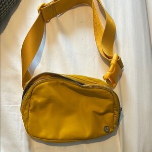 Lululemon Yellow Crossbody Bag